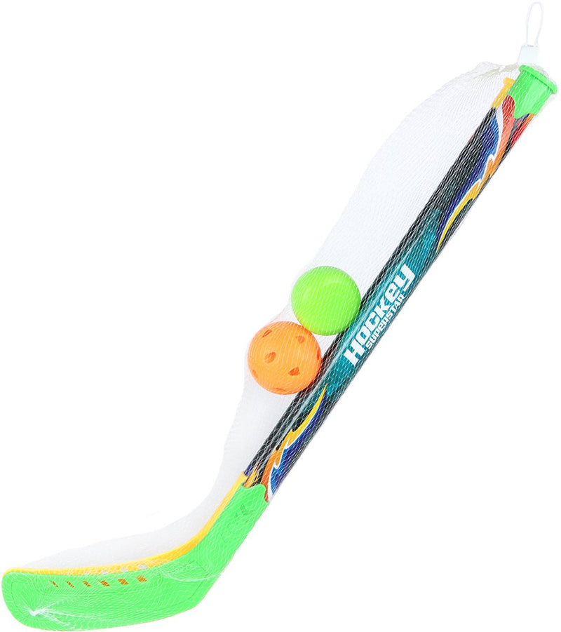 Load image into Gallery viewer, Van manen gametime hockeyset speelgoed met bal en puck 64cm voor kinderen.
