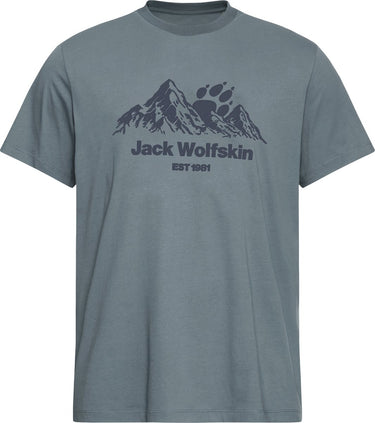 Jack wolfskin carefree t m heren outdoorshirt-grey odessa
