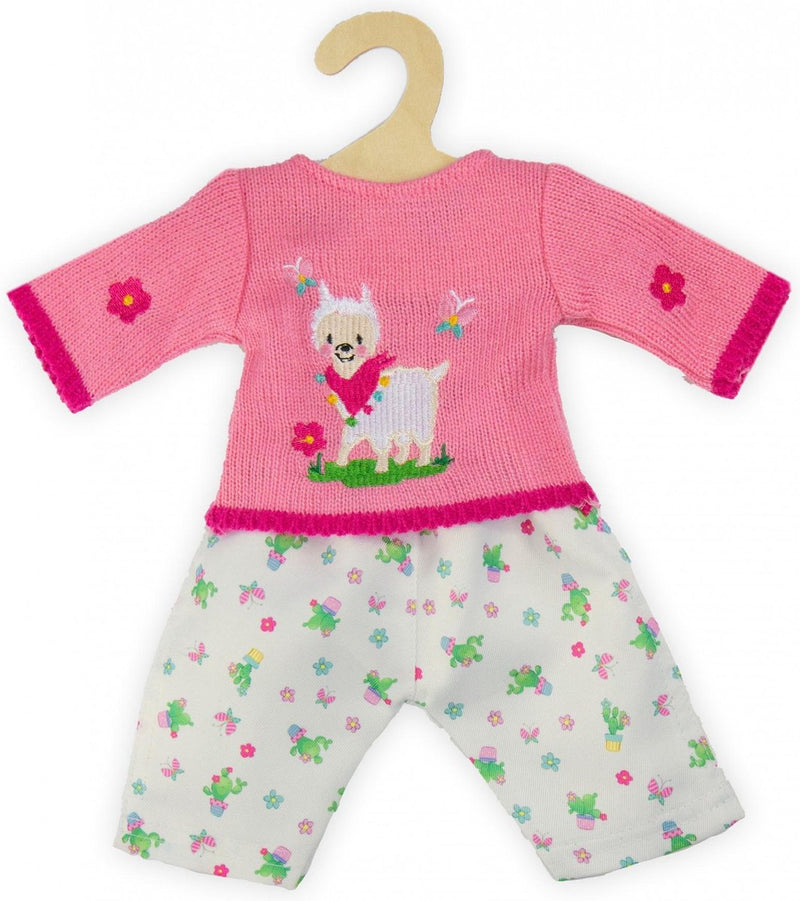 Load image into Gallery viewer, Heless poppen pullover met broek alpaca, 35-45 cm
