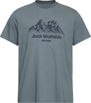 Jack wolfskin carefree t m heren outdoorshirt-grey odessa s