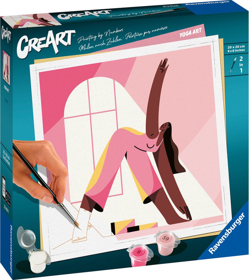 Load image into Gallery viewer, Ravensburger creart schilderen op nummer - yoga
