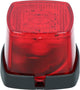 Carpoint led markeringslamp rood - 12-24v - e-keur - eenvoudig te monteren - inclusief bevestigingsmateriaal aansluitkabels - 50x50x45mm (lxbxh)