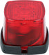 Carpoint led markeringslamp rood - 12-24v - e-keur - eenvoudig te monteren - inclusief bevestigingsmateriaal aansluitkabels - 50x50x45mm (lxbxh)