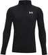 Under armour ua tech 2.0 1 - 2 zip unisex sporttrui - zwart - wit