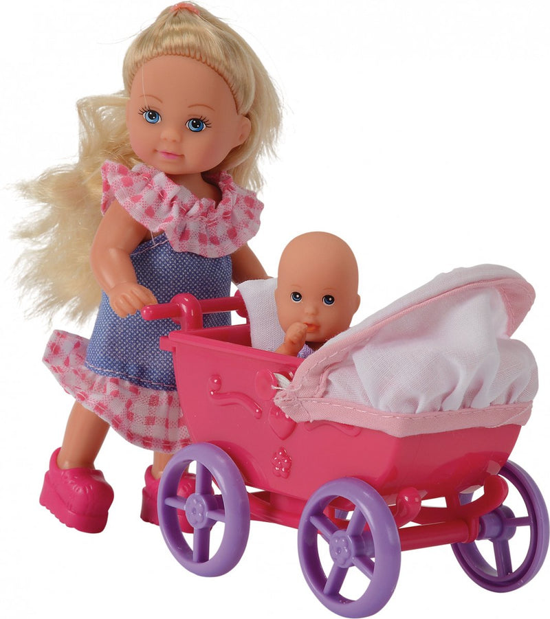 Load image into Gallery viewer, Evi love simba evi met poppenwagen
