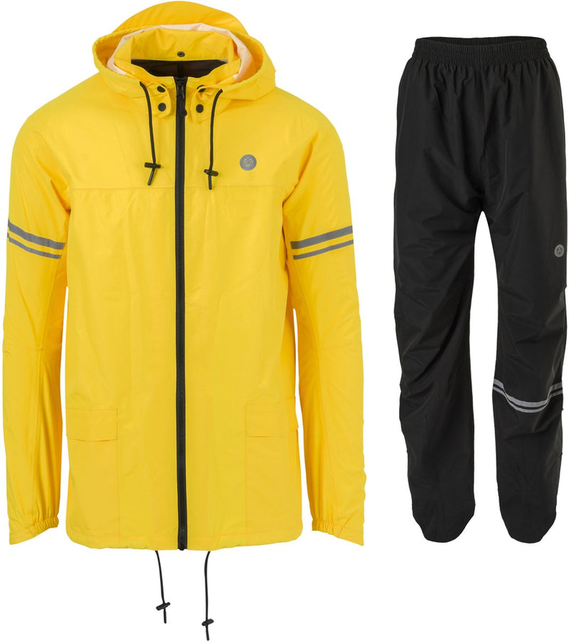 Load image into Gallery viewer, Agu original regenjas essential black yellow
