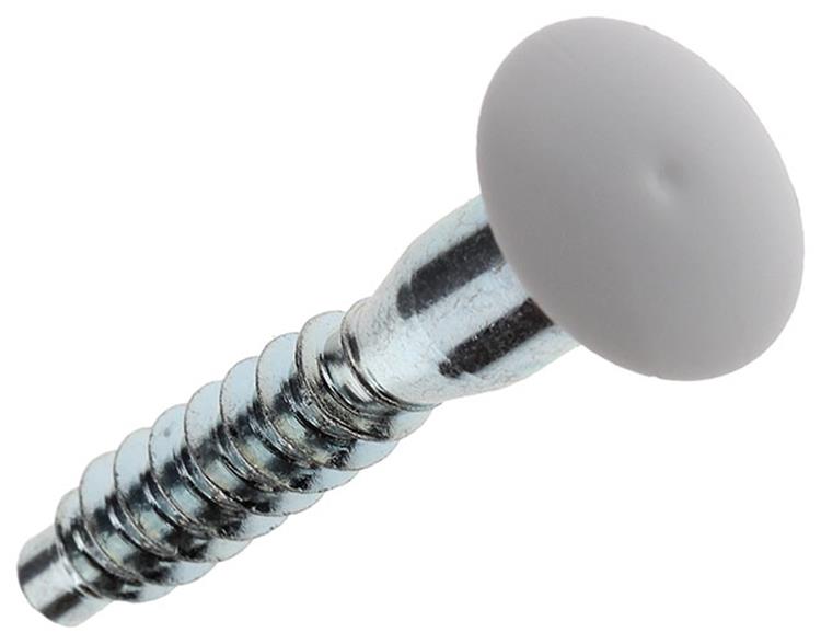 Load image into Gallery viewer, Mack 1013704 - 12 unitaschroeven met afdekkapwit m 6,3 x 40 mm | 10 stuks
