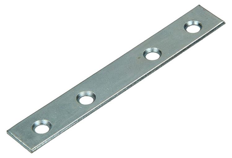 Afbeelding laden in galerijviewer, 1013745 - 20 verbindingsplaatjes verzinkt 100x16mm | 10 stuks
