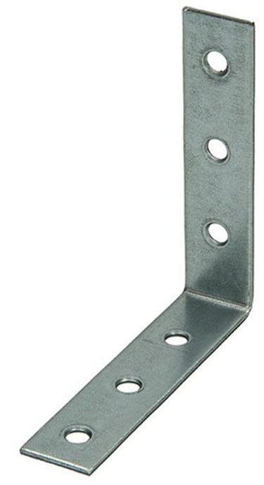 1013760 - 20 geplooide winkelhaken verzinkt 85x85x20mm | 10 stuks