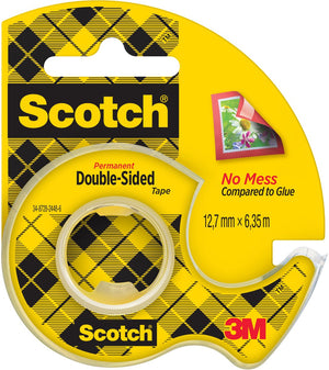 Plakband scotch dubbelzijdig transparant
