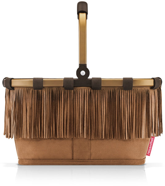 Reisenthel carrybag boodschappenmand maat xs - 5l - western cognac