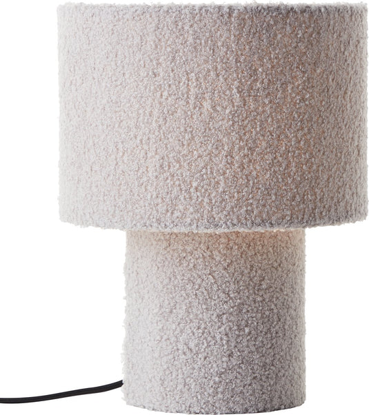 Brilliant teddy - tafellamp - e27 max 1x25w - teddystof - grijs