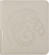 Arcane tinmen dragon shield - zipster binder 160: ashen white