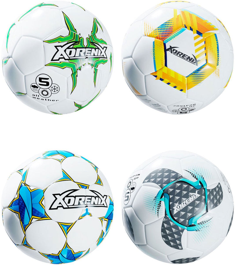 Load image into Gallery viewer, Adrenix voetbal hybrid tech 23cm - kleurrijke voetbal kunstleder.
