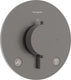 Hansgrohe ecostat comfort s - inbouwthermostaat - ecostat thermostaat - voor 2 functies - brushed black chrome