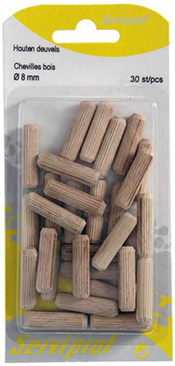 Load image into Gallery viewer, Mack 1013778 - 30 houten deuvels ø 8 mm | 5 stuks
