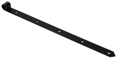1013728 - enkel luikscharnier zwart 50 cm dia 18 mm | 6 stuks