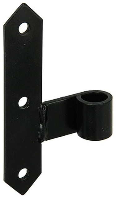1013720 - gedec. scharnier links zwart 150 mm | 10 stuks
