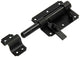 Mack 1013736 - 1 hangslotgrendel zwart 100mm | 5 stuks