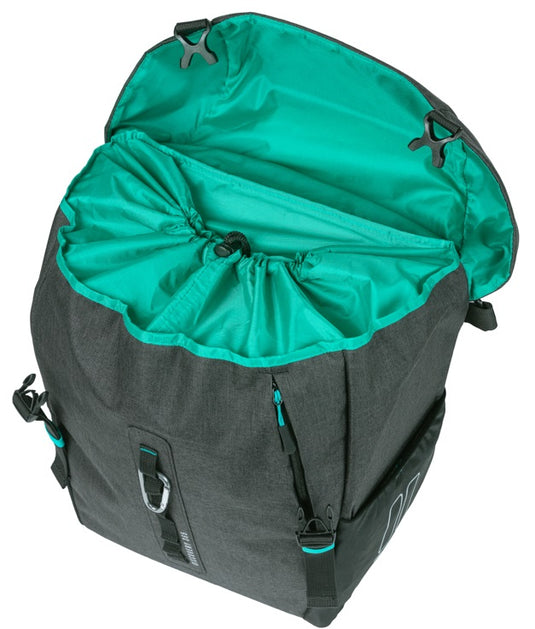 Basil enkele tas discovery 365d l mik 20l 15 x 23 x 35 cm - zwart