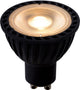 Lucide mr16 - led lamp - ø 5 cm - led dim to warm - gu10 - 1x5w 2200k 3000k - zwart
