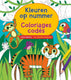 Deltas kleuren op nummer - lieve dieren