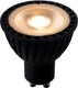 Lucide mr16 - led lamp - ø 5 cm - led dimbaar - gu10 - 1x5w 2200k 2500k 2700k - zwart