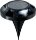 Grundig grondspot - solar - ø 12 cm - 3x led - zwart