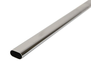 Mack 1014447 - kastbaar verchroomd l 120 cm h 30 x b 15 x 0,8 mm | 5 stuks