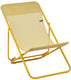 Lafuma maxi transat - strandstoel - verstelbaar - inklapbaar - colorblock - batyline - miel