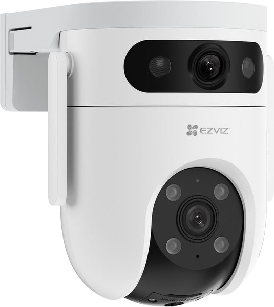 Ezviz h9c dual lens 3k+3k beveiligingscamera buiten – 360° pan tilt – patrol mode, nachtvisie human detection - tweerichtingsaudio - geen maandkosten