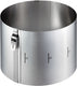 Gefu tondo clip taartring verstelbaar ø16-30 cm – rvs bakring met clip – hoogte 15 cm