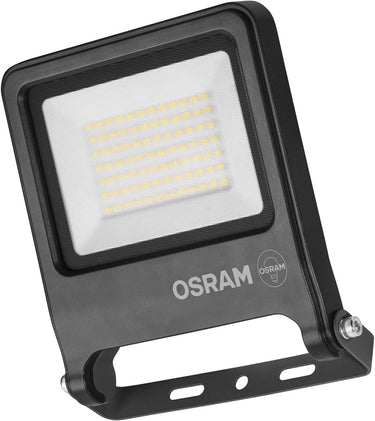 Osram endura flood pc 50w led-schijnwerper, 3000k warm wit, 5000 lumen, ip65-schijnwerper, duurzaam aluminium, 100 lm w efficiëntie, donkergrijs