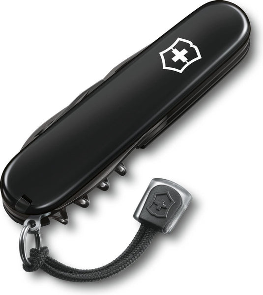 Victorinox spartan onyx black - zwitsers zakmes - 12 functies - cellidor - giftbox
