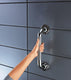 Ridder badkamer handgreep 30 cm roestvrij staal chroom a0013011
