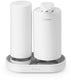 Brabantia sinkstyle zeepdispenser set - mineral fresh white
