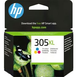 Inktcartridge hp 305xl cyaan magenta geel