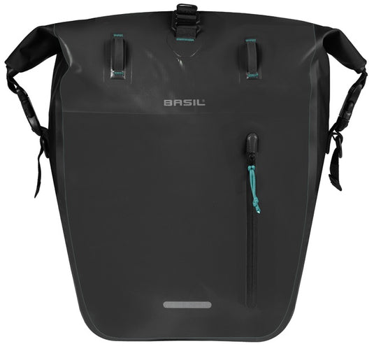 Basil tas rivo l enkel zwart | mik hooks | 15l