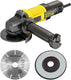 Stanley fatmax 850w haakse slijper 125mm in koffer fmeg220k-qs
