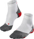 Falke ru5 short anti-blaar functioneel materiaal hardloopsokken heren wit - maat 42-43