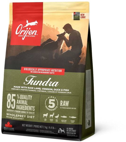 Orijen whole prey tundra dog - geit zwijn - hondenvoer - 2 kg