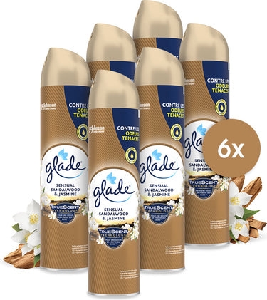Glade aerosol sensual sandalwood jasmin