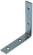 1003127 - zware winkelhaak verzinkt 100x20x5mm | 25 stuks