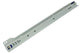 1013688 - paar rolladegeleiders wit 25kg 35cm | 5 stuks