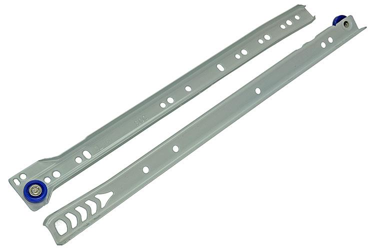 Load image into Gallery viewer, 1013688 - paar rolladegeleiders wit 25kg 35cm | 5 stuks
