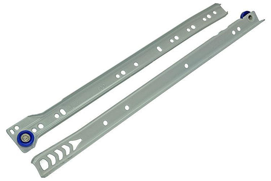 1013688 - paar rolladegeleiders wit 25kg 35cm | 5 stuks