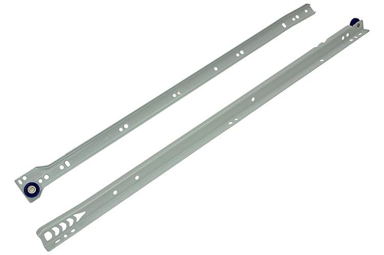 Load image into Gallery viewer, 1013692 - paar rolladegeleiders wit 25kg 55cm | 5 stuks
