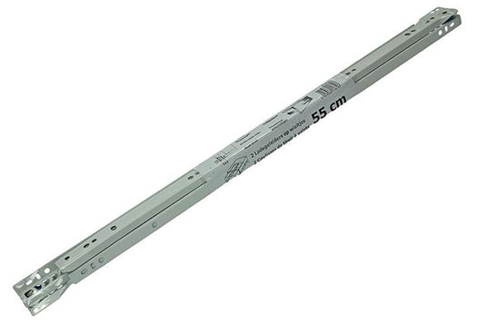1013692 - paar rolladegeleiders wit 25kg 55cm | 5 stuks
