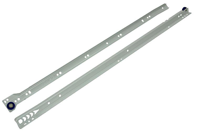 Load image into Gallery viewer, 1013693 - paar rolladegeleiders wit 25kg 60cm | 5 stuks
