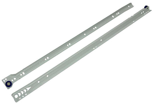 1013693 - paar rolladegeleiders wit 25kg 60cm | 5 stuks